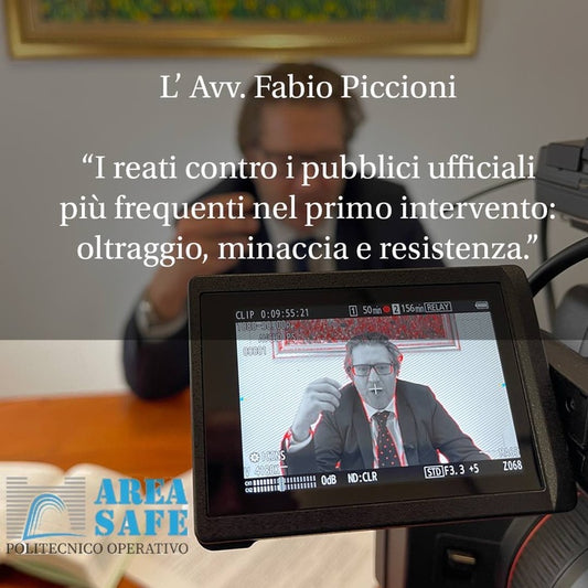 I REATI CONTRO I PUBBLICI UFFICIALI PIÙ FREQUENTI NEL PRIMO INTERVENTO