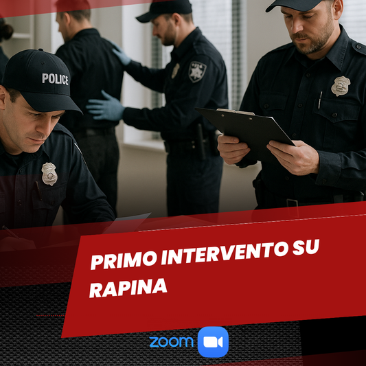 PRIMO INTERVENTO SU RAPINA
